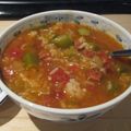うどんすたー's cooksnap of when they made 夏野菜☆オクラと鶏肉のガンボスープ.