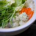 たぬけ's cooksnap of when they made 鍋の定番✿やわらか鶏団子.