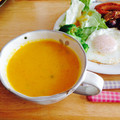 asukironof's cooksnap of when they made かぼちゃスープ✿ミキサーなしで粒スープ♪.