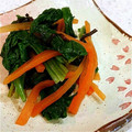 ☆いちごキティ☆'s cooksnap of when they made ほうれん草の塩昆布和え.