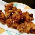 マルカメ's cooksnap of when they made ガーリックレモン風味☆鶏の唐揚げ.