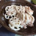 トミ子's cooksnap of when they made レンコンとベーコンのたらこクリーム☆.