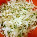うっちー丸's cooksnap of when they made 大葉も一緒に♪千切りキャベツ.
