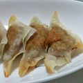 はると800's cooksnap of when they made シュウマイの皮で簡単♪包み焼き.