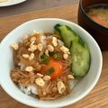 ☆あさ's cooksnap of when they made 長男が好きなTKG☆なめ茸卵かけご飯.