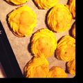 あきgled's cooksnap of when they made 林檎とスイートポテトの小さなタルト.