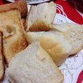 ガノッチ's cooksnap of when they made ミルクと✿水あめで✿しと✿ふわ✿食パン.