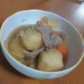 youjix252's cooksnap of when they made じゃがいものかわり　里芋　肉じゃが.