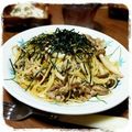 SUI＊KOH's cooksnap of when they made 和風れんこんパスタ.