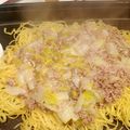 あぐうあ's cooksnap of when they made ひき肉と白菜の混ぜ麺風あんかけ焼きそば.