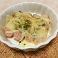 快くん's cooksnap of when they made ❤簡単美味しい★ウインナーグラタン❤.