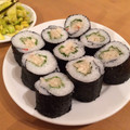 natsuko331's cooksnap of when they made 簡単あまり漬物ＤＥ巻き寿司☆.
