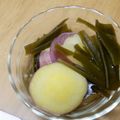 namy7mori's cooksnap of when they made 2人分・さつまいもと昆布の煮物.