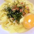 usagi1019's cooksnap of when they made 《簡単！パスタソースで明太釜玉うどん》.