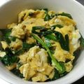 cinna888's cooksnap of when they made ふっくらニラ玉☆.