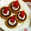 yuakamei's cooksnap of when they made 生チョコタルト。.