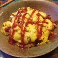 ☀涼葉☀'s cooksnap of when they made 簡単冷凍ピラフdeとろとろ卵のオムライス.