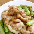 月見なっとう's cooksnap of when they made アスパラと豚肉の照り焼き.