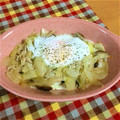 ごりらぶーぶ's cooksnap of when they made しめじとえのきのポーチドエッグ.