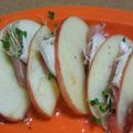 しおかつを's cooksnap of when they made りんご★生ハム★かぼすハニーな1皿.