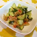 m@n@'s cooksnap of when they made きゅうりとかにかまの梅肉あえ.