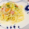緑チャン's cooksnap of when they made 簡単すぎる♡絶品☆ミルクスープパスタ.