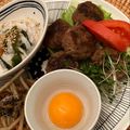 hitomik☆'s cooksnap of when they made 簡単ボリュームアップ★豚ひきもやしつくね.