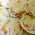 まりみね's cooksnap of when they made 超簡単☆餃子の皮で明太マヨチーズピザ！.