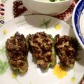 _alala_'s cooksnap of when they made ＊洋風ピーマンの肉詰め＊.