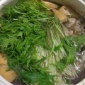 つよしのごはん's cooksnap of when they made 豚肉とみず菜のハリハリ鍋.