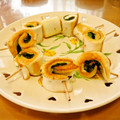 マッハママ's cooksnap of when they made 簡単はんぺんの大葉巻き.