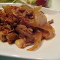fuwako's cooksnap of when they made 豚キムチ☆コクのある特製ダレで！.