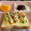 クック49L4Ho☆'s cooksnap of when they made 簡単！コーンマヨトースト☆食パンアレンジ.