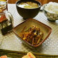 どんぴんたん's cooksnap of when they made 節約☆大根の皮のきんぴら☆.