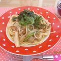 ごりごりら's cooksnap of when they made 和風きのこパスタ.