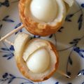 ４番目's cooksnap of when they made ヘルシー！うずら卵のちくわロール.