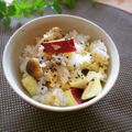 まろんかふぇ's cooksnap of when they made 秋香る♪家族が大好きなさつま芋ごはん.