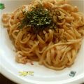 くじらの嫁's cooksnap of when they made 和風たらこうどん.