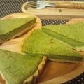 AckyCHAMA's cooksnap of when they made 簡単♪抹茶チーズケーキタルト♡.