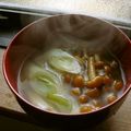 Satoco❋'s cooksnap of when they made なめこと白ネギだけのお鍋.