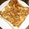 toshiebaba's cooksnap of when they made 酒かす＆カルーアトースト.