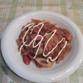オレンジリング's cooksnap of when they made お好み焼き味の大根とウィンナー炒め.