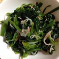 こおならはいか's cooksnap of when they made ほうれん草ナムル☆カニカマ入り.