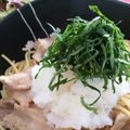 ４５９０'s cooksnap of when they made 豚バラのおろしポン酢パスタ.