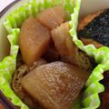 konatsu♡'s cooksnap of when they made お弁当に!! 大根の煮物!!.