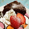 ラズベリー0902's cooksnap of when they made ☆炊飯器で濃厚チョコケーキ☆.