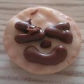 icook's cooksnap of when they made かんたん♪LINEチョコ（ムーン編）.
