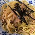 かじなぎさ's cooksnap of when they made 鶏とネギの和風ペペロンチーノ.