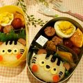 ＊mii☆＊'s cooksnap of when they made 詰めるだけ＊キャラ弁＊ネコちゃん.