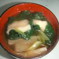 しゅんぺいのママ's cooksnap of when they made ★簡単！モチ餃子？！野菜たっぷりスープ★.